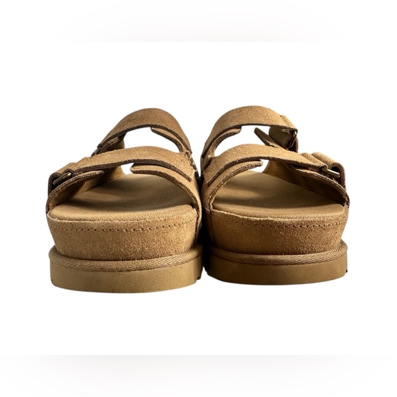 UGG Goldenstar Hi Slide Sand Platform Sandal Women's US size 9 - Picture 2 of 9